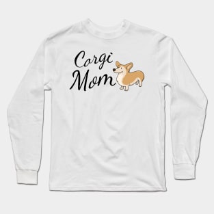 Corgi Mom Long Sleeve T-Shirt